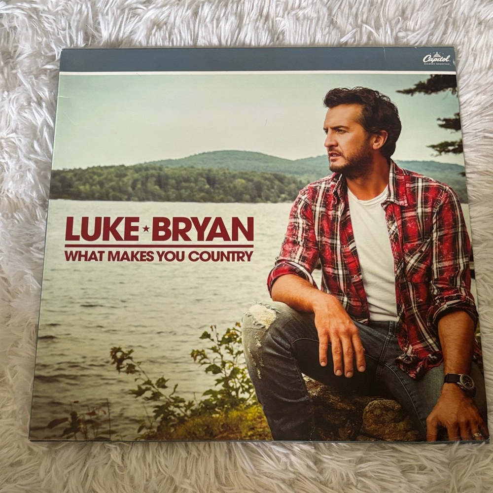 Luke Bryan vinyl record - What Makes You Country